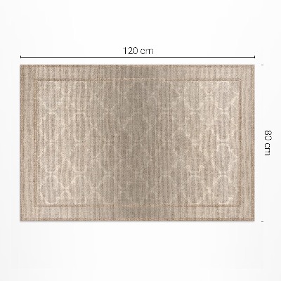 Teppich auf pvc Marokkanisches Kleeblatt-Imitat