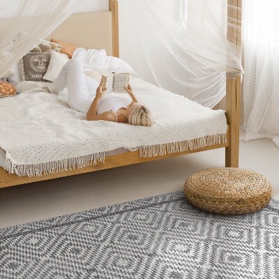 Pvc teppich Hypnotisches Rhomben-Imitat