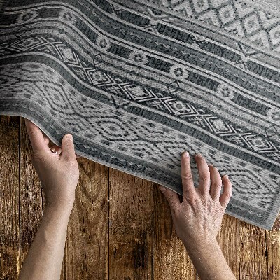 Vinyl teppich läufer Textur-Muster-Textilimitat
