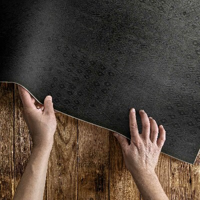 Teppich auf pvc Dunkle Textur Nachahmungstextil