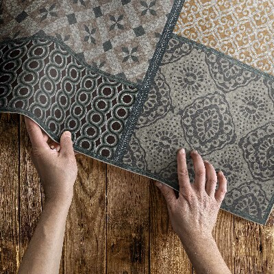 Pvc teppich Textilimitation mit verschiedenen Texturen
