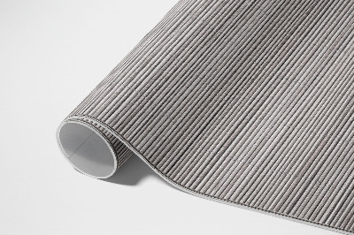 Teppich auf pvc Bambus-Holzmatte im Boho-Stil