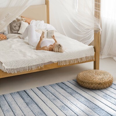 Pvc teppich Graue Dielen helles Holzparkett