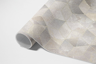 Teppich auf pvc Würfel 3D modernes geometrisches Muster