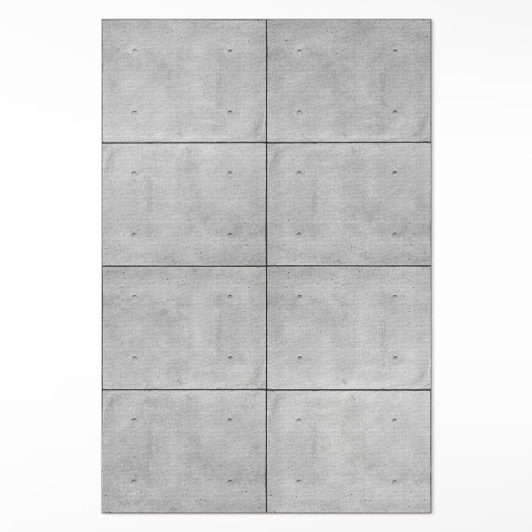 Vinyl teppich Rohe Betonplatten im Industriestil