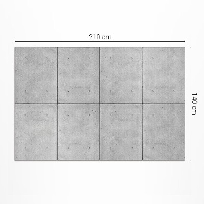 Vinyl teppich Rohe Betonplatten im Industriestil