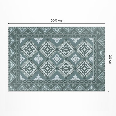 Pvc teppich Geometrie und Ornament dekoratives Mosaik