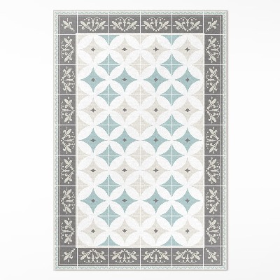 Vinyl teppich läufer Skandinavische Kreise pastell mosaik
