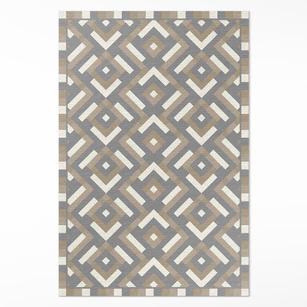 Vinyl teppich Geometrie regelmäßiges Muster Vintage Boho