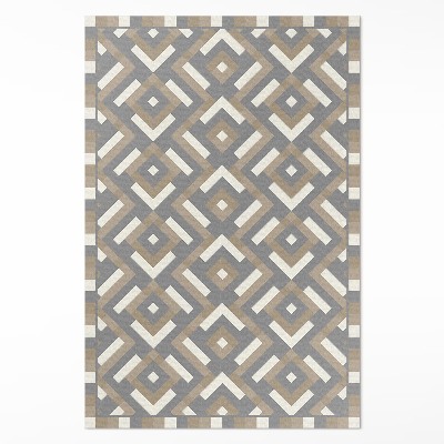Vinyl teppich Geometrie regelmäßiges Muster Vintage Boho