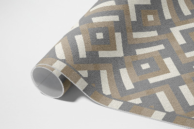 Vinyl teppich Geometrie regelmäßiges Muster Vintage Boho