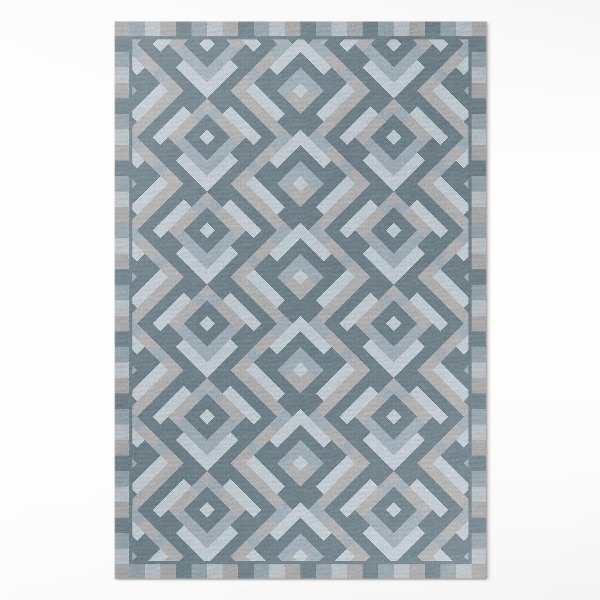 Vinyl teppich läufer Aztekische Geometrie vintage boho Muster