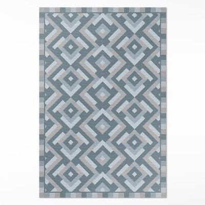 Vinyl teppich läufer Aztekische Geometrie vintage boho Muster