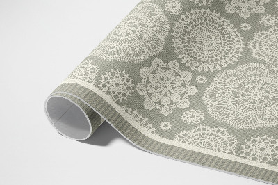 Teppich pvc Florale Mandalas dekoratives Boho-Muster