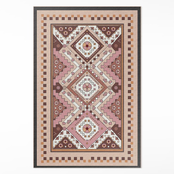 Vinyl teppich Geometrisches Ornament mit marokkanischem Muster