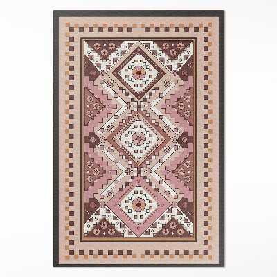 Vinyl teppich Geometrisches Ornament mit marokkanischem Muster