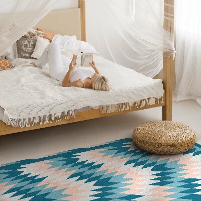 Pvc teppich Geometrisches Fischgrätenmuster modernes Design