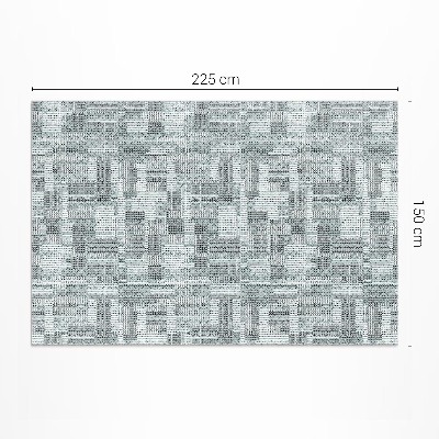 Teppich auf pvc Patchwork-Mosaik-Imitat