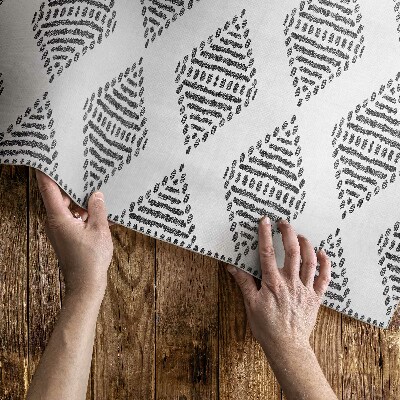Pvc teppich Geometrisches Rhombenmuster im indischen Stil