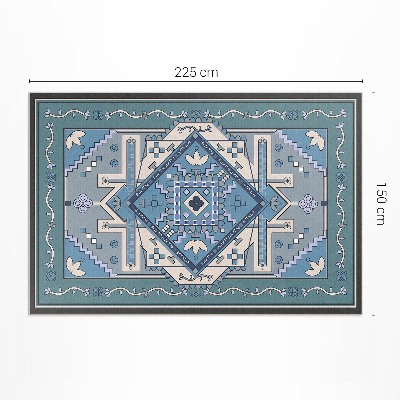 Teppich pvc Arabisches geometrisches ornamentales Muster