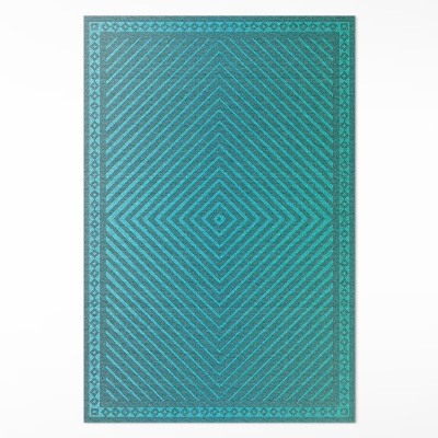 Teppich auf pvc Geometrische Rhomben moderne Linien