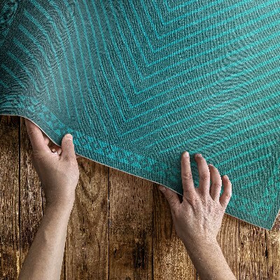 Teppich auf pvc Geometrische Rhomben moderne Linien