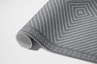 Vinyl teppich Geometrische Rautenmusterlinien