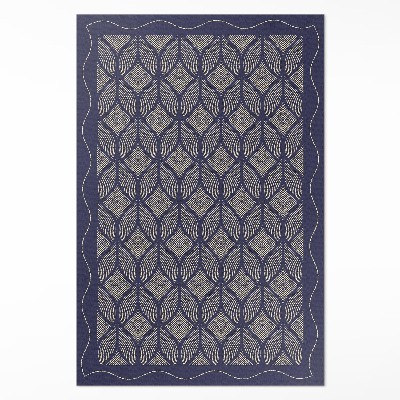 Pvc teppich Geometrisches Flechtmuster