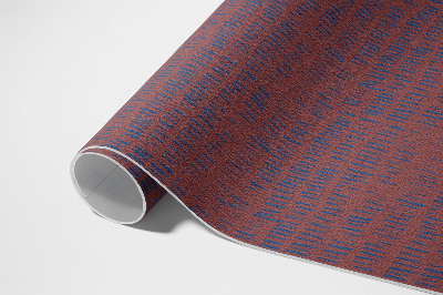 Teppich pvc Teppichgeflecht Imitation Boho Stoff