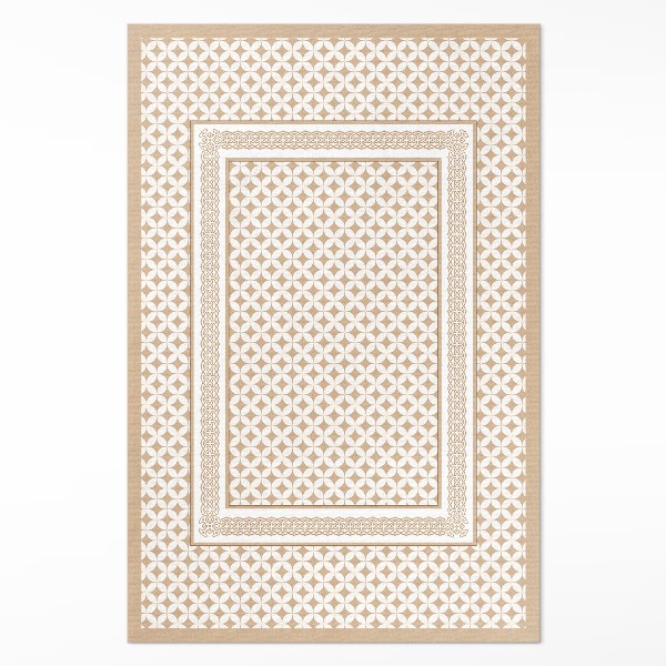 Pvc teppich Geometrisches Karomuster Mosaik Glamour
