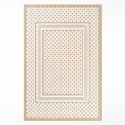 Pvc teppich Geometrisches Karomuster Mosaik Glamour