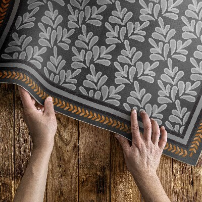 Teppich pvc Florales Plaid florales Motiv