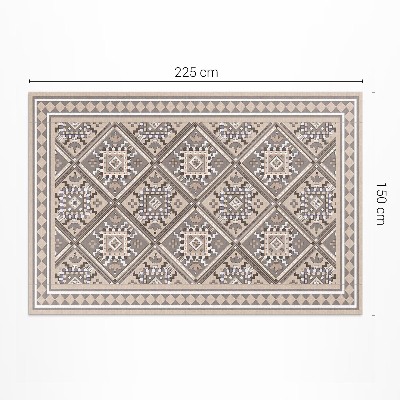 Vinyl teppich Arabisches geometrisches orientalisches Muster