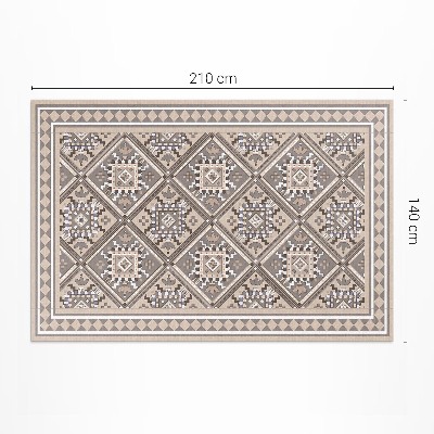 Vinyl teppich Arabisches geometrisches orientalisches Muster