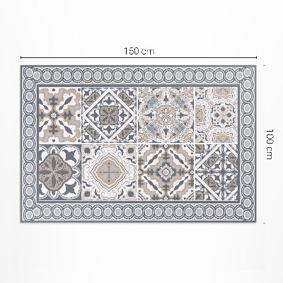 Pvc teppich Fliesen und karierte dekorative fliesen mosaik