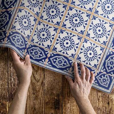 Vinyl teppich läufer Griechische fliesen dekoratives mosaik