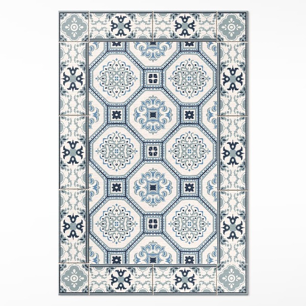 Teppich auf pvc Geometrische Formen elegante fliesen