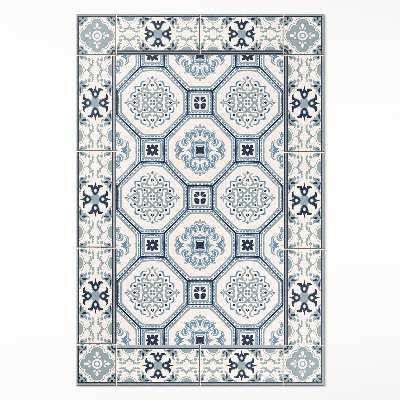 Teppich auf pvc Geometrische Formen elegante fliesen