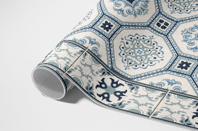 Teppich auf pvc Geometrische Formen elegante fliesen