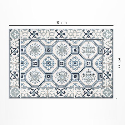 Teppich auf pvc Geometrische Formen elegante fliesen