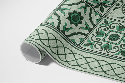 Pvc teppich Spanisch kariert schöne Fliesen