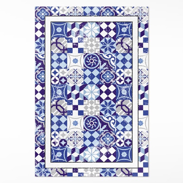 Vinyl teppich Spanische Fliesen dekoratives Mosaik