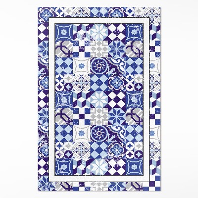 Vinyl teppich Spanische Fliesen dekoratives Mosaik