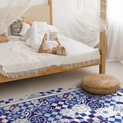 Vinyl teppich Spanische Fliesen dekoratives Mosaik
