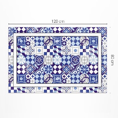 Vinyl teppich Spanische Fliesen dekoratives Mosaik