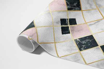 Vinyl teppich läufer Schöne Marmorsteinfliesen