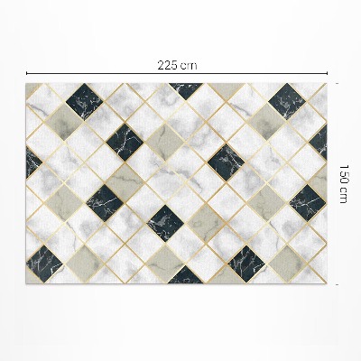 Teppich pvc Schöne Marmorsteinfliesen