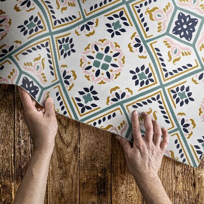 Vinyl teppich Geometrisch gemusterte Fliesen