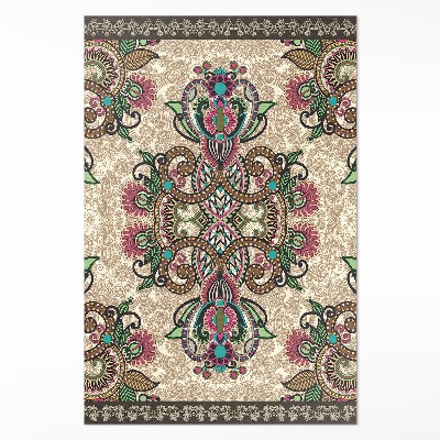 Pvc teppich Klassisches orientalisches Blumenmuster