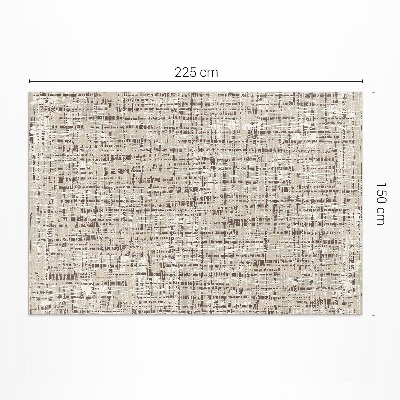 Teppich pvc Stoffimitation im Boho-Stil